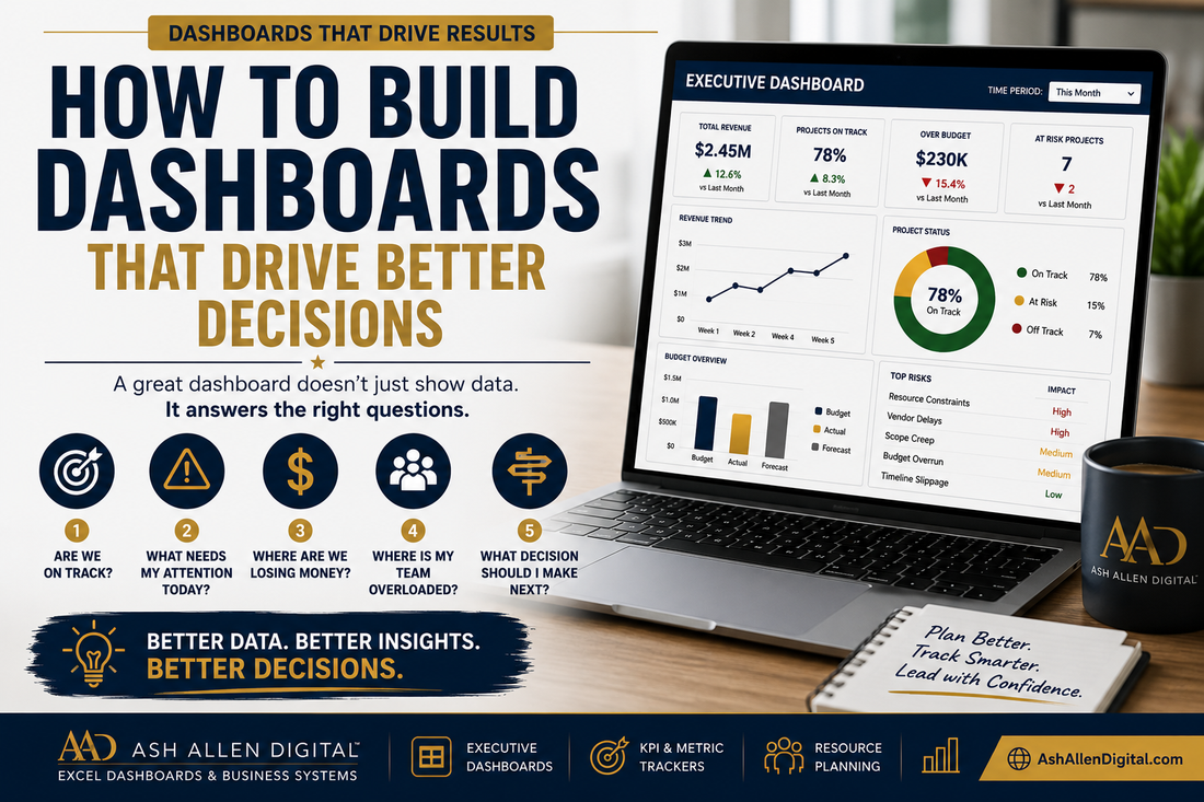 How to Build Dashboards That Drive Better Decisions
