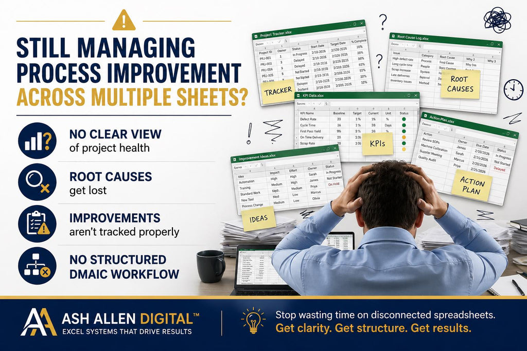 DMAIC Project Command Center