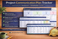 Project Communication Plan Excel Template
