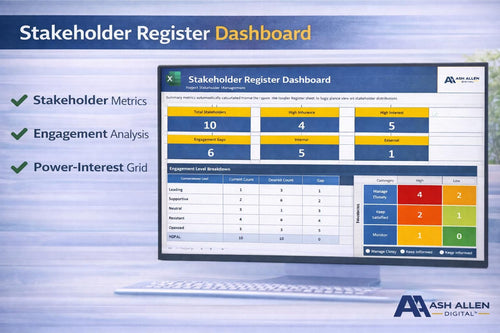 Excel Stakeholder Register Template