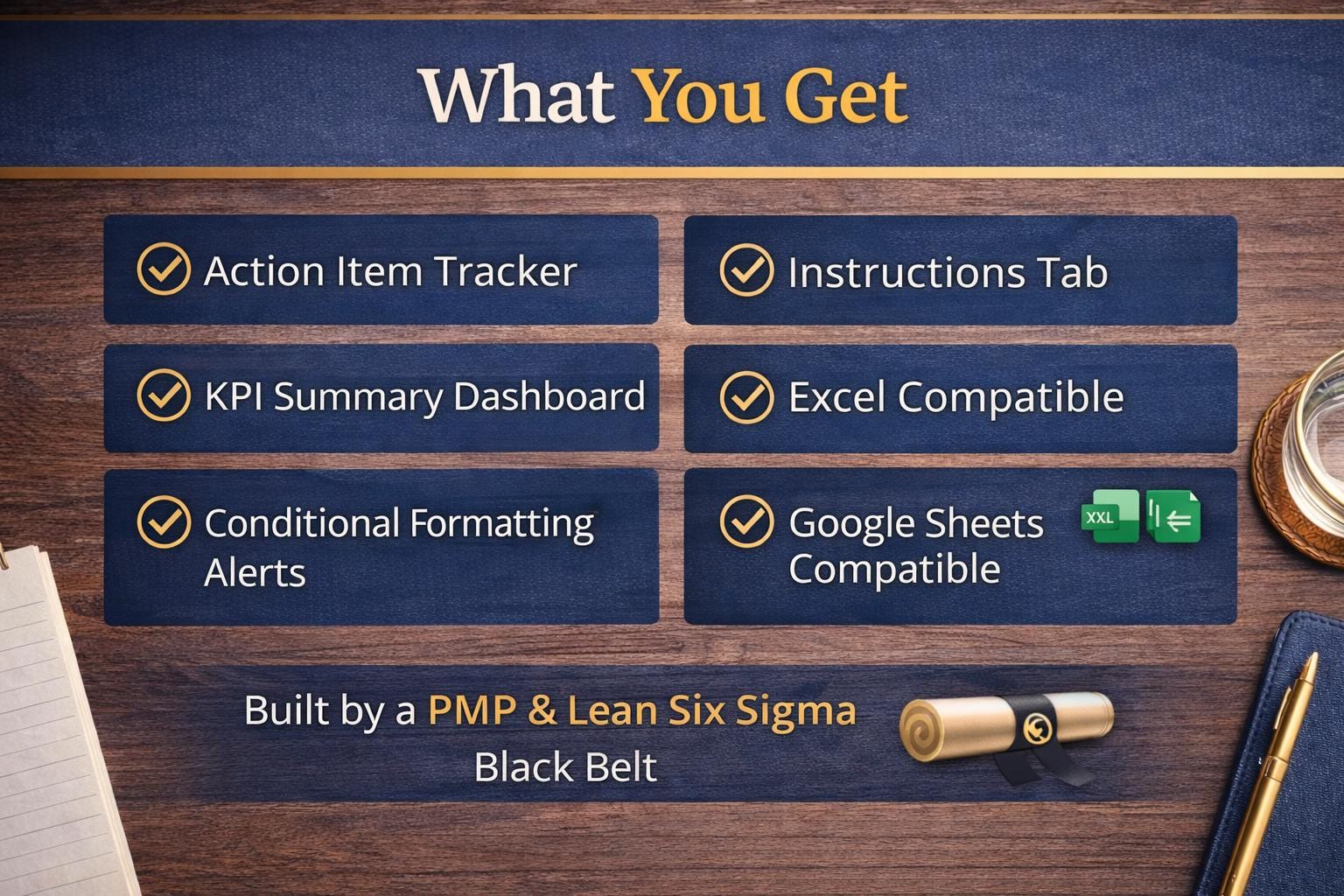 Action Item Tracker Excel Template