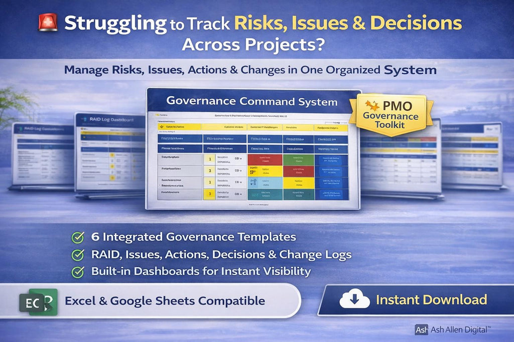 Project Governance Toolkit Excel