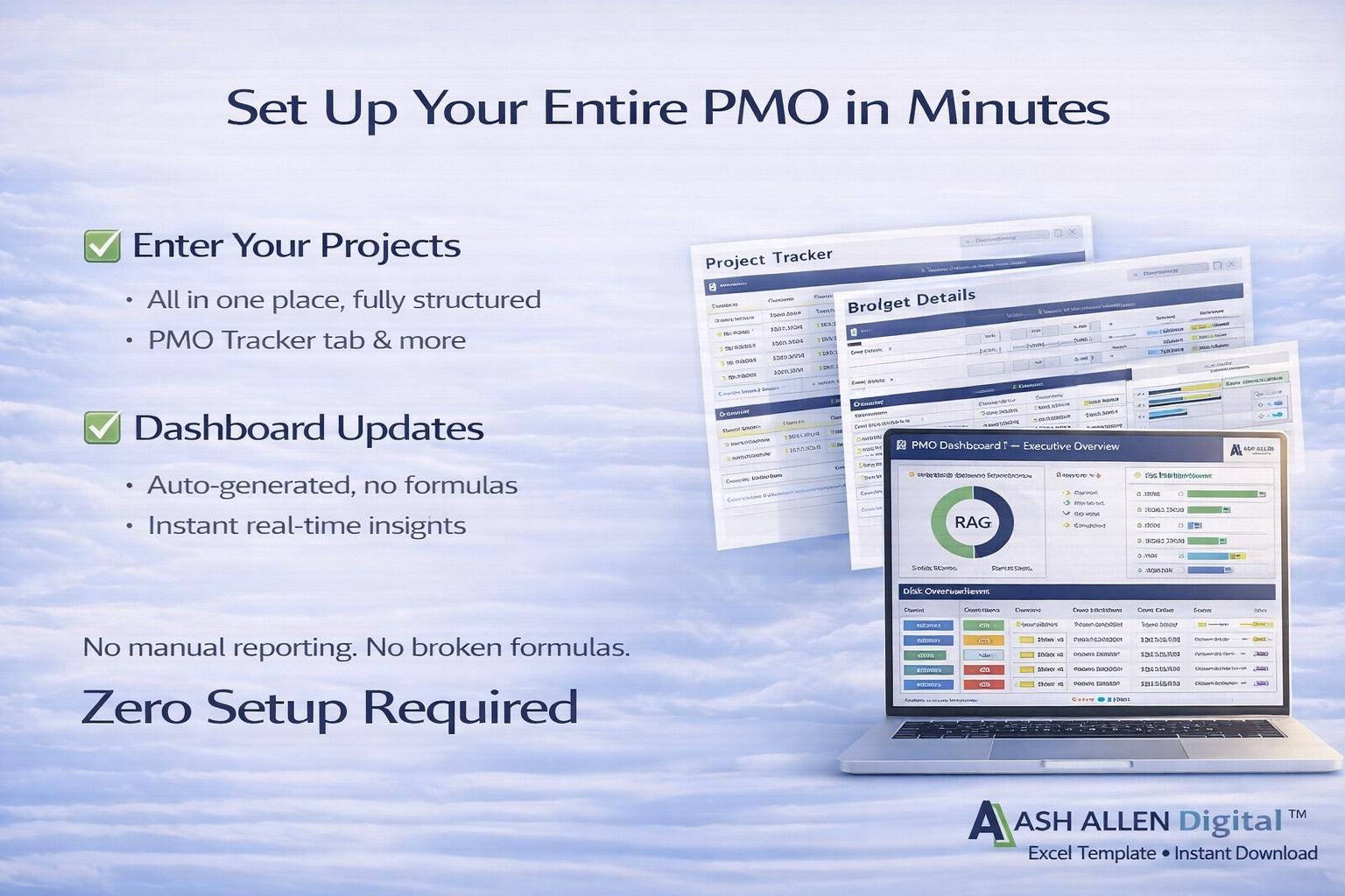 PMO Dashboard (25 Projects)