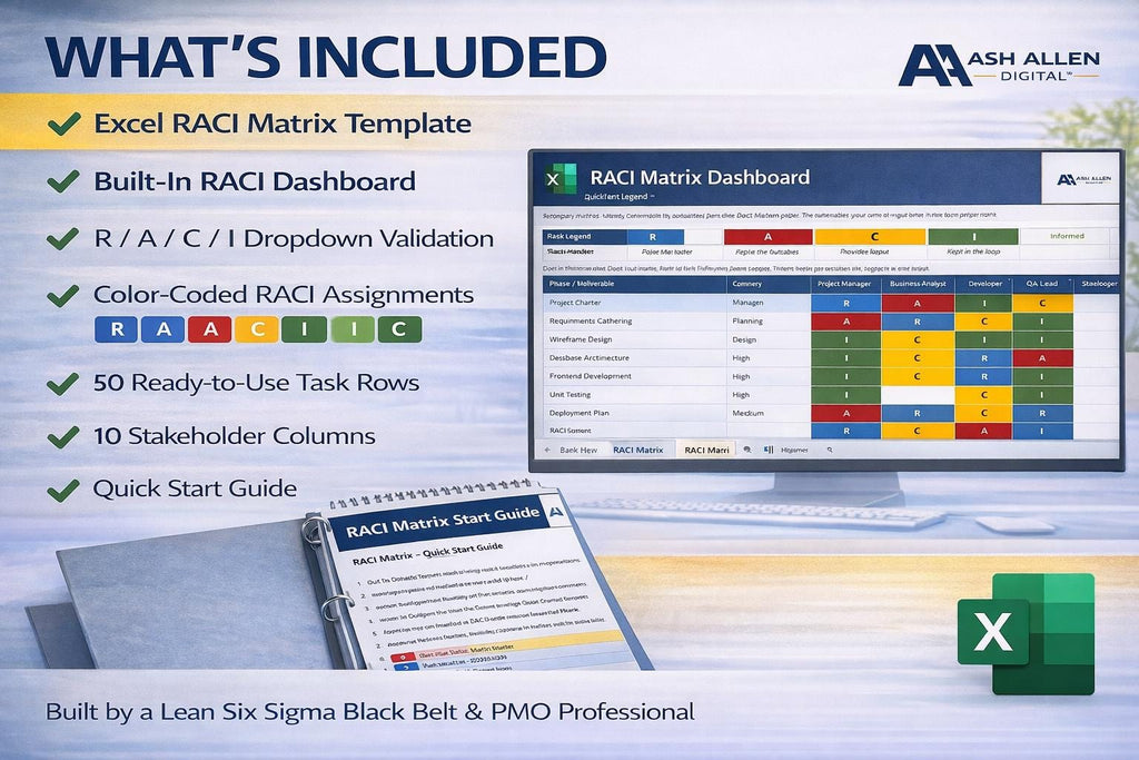 Excel RACI Matrix Template