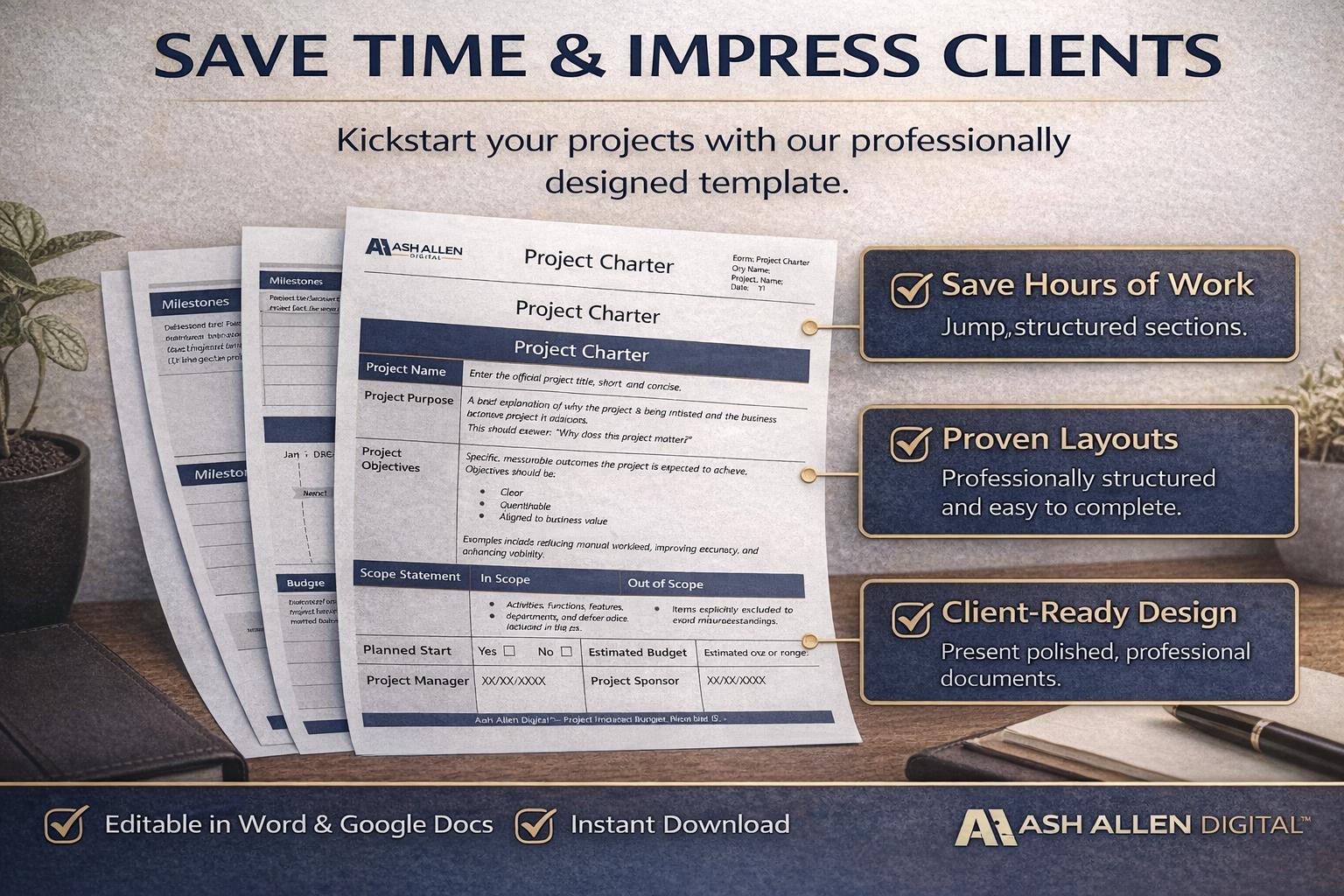 FREE Project Charter Template