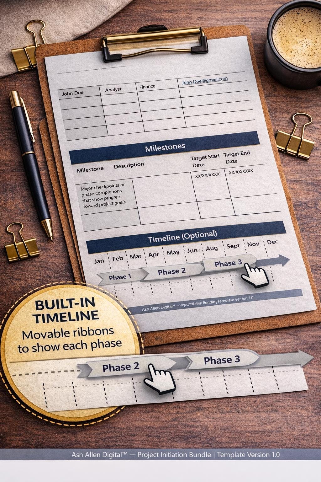 FREE Project Charter Template