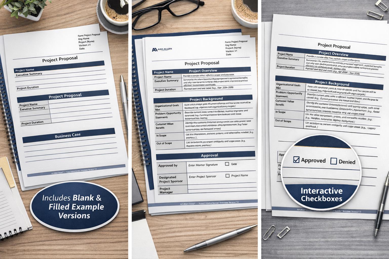 Editable Project Proposal Template