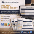 Project Status Report Template