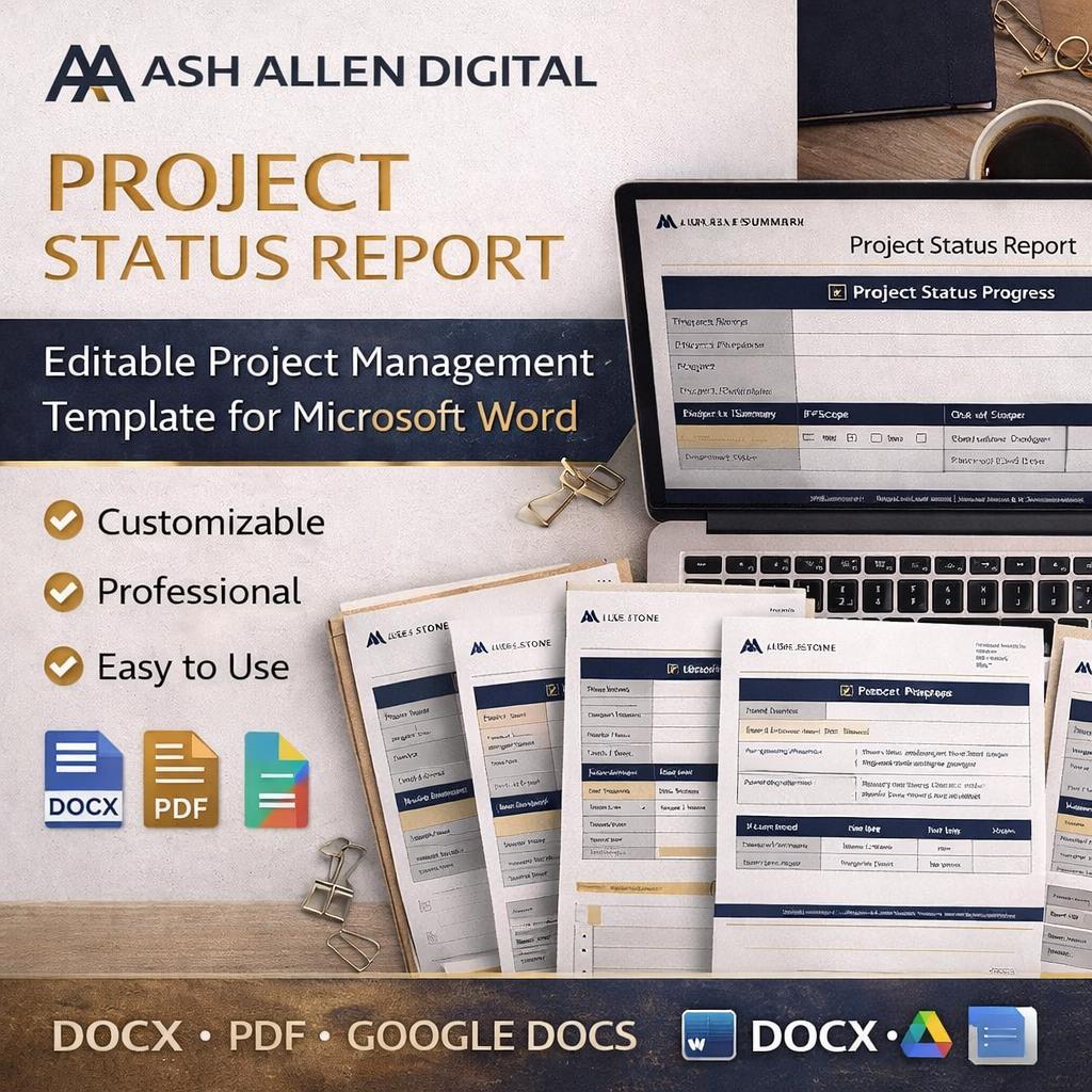 Project Status Report Template