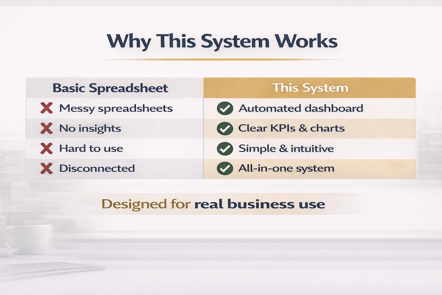 Simple Bookkeeping System Excel