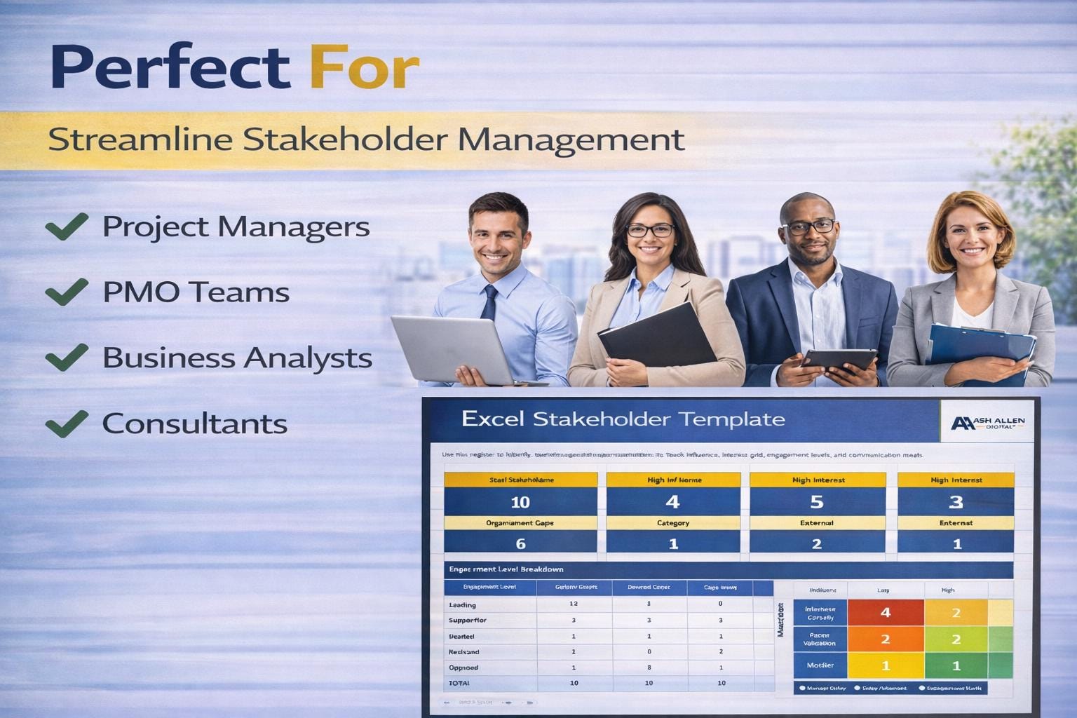 PROJECT INITIATION TOOLKIT | EXCEL & WORD TEMPLATES