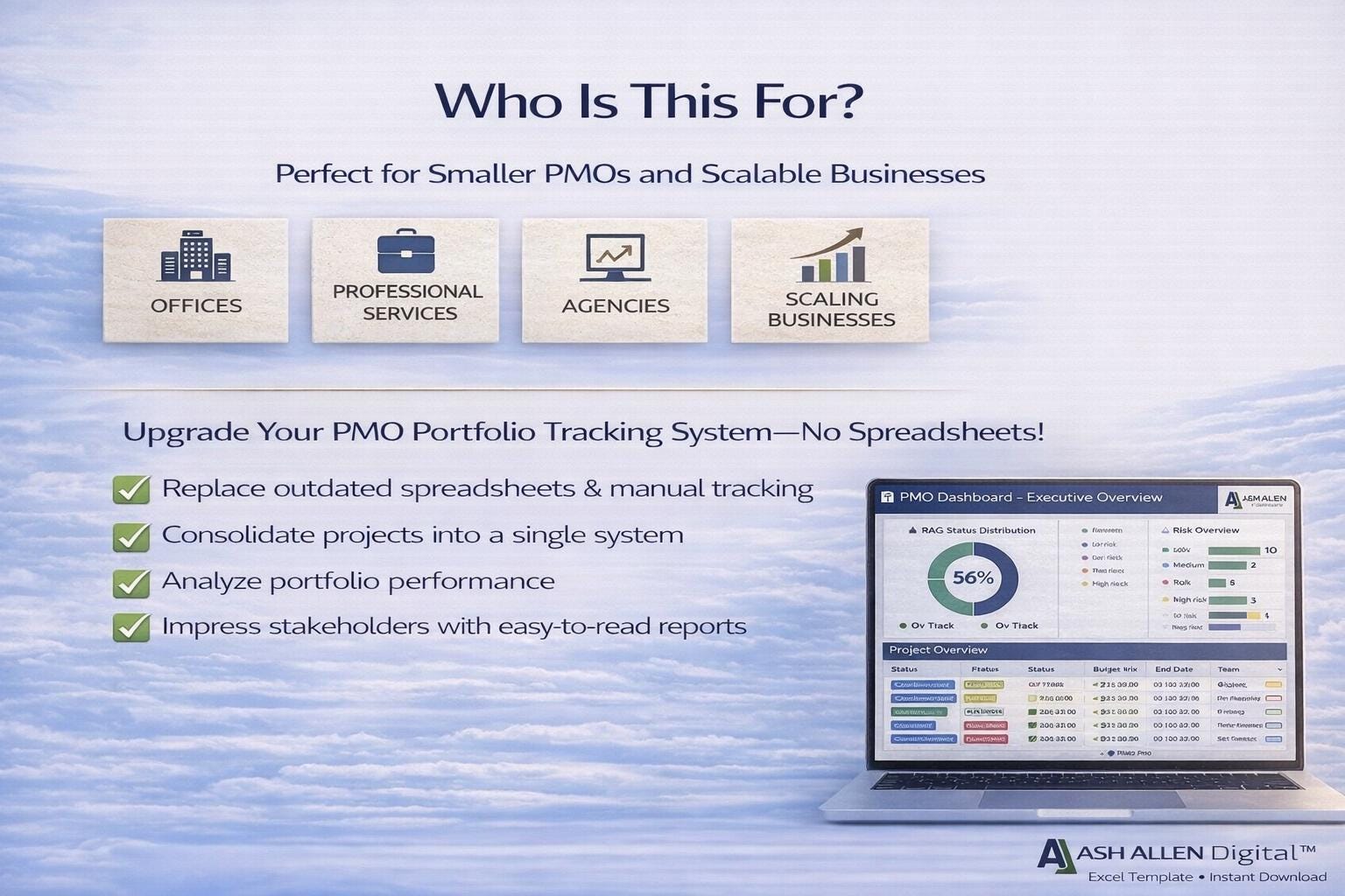 PMO Dashboard (25 Projects)