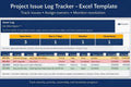 Project Issue Log Tracker