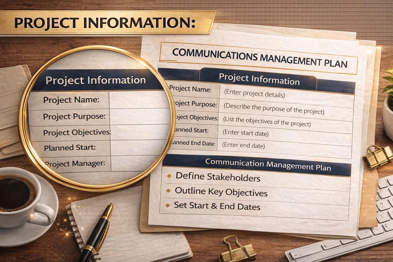 Project Communication Plan Template