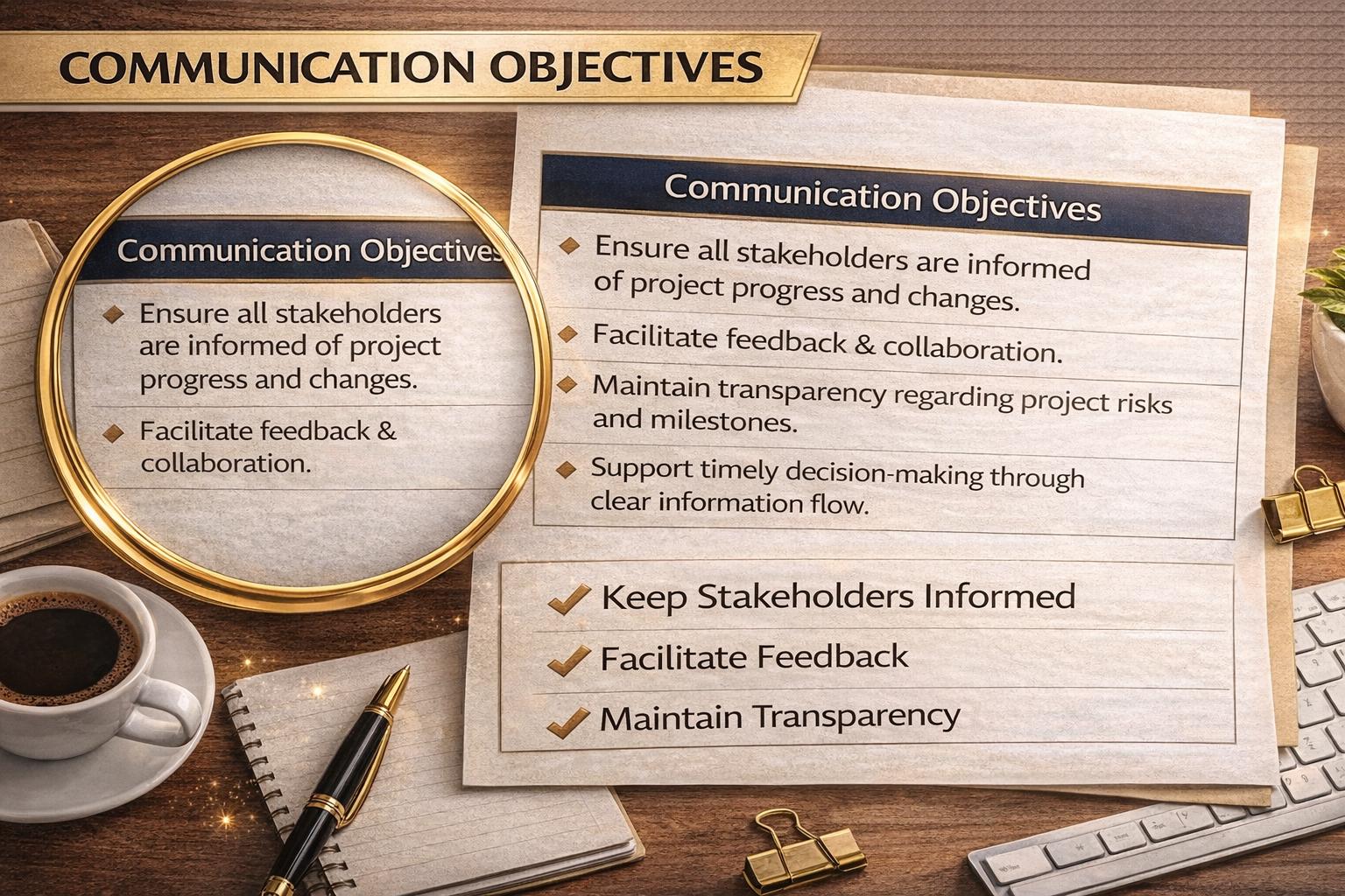 Project Communication Plan Template