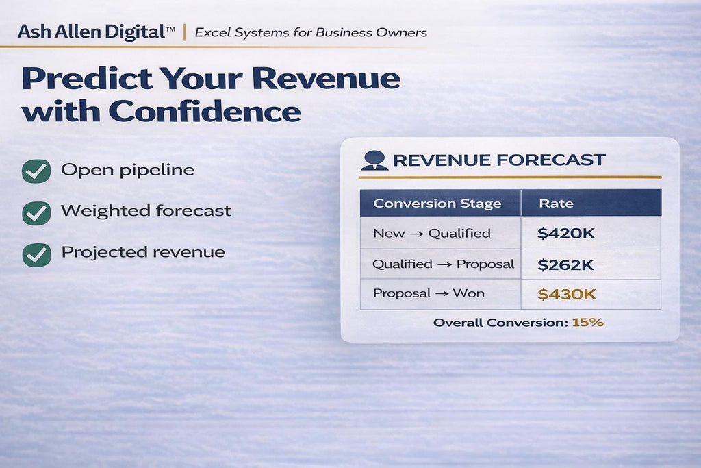 Sales CRM Excel Template