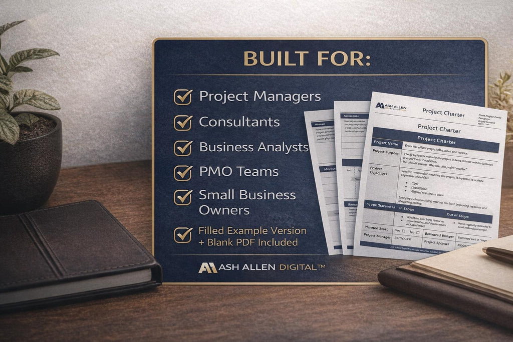 FREE Project Charter Template