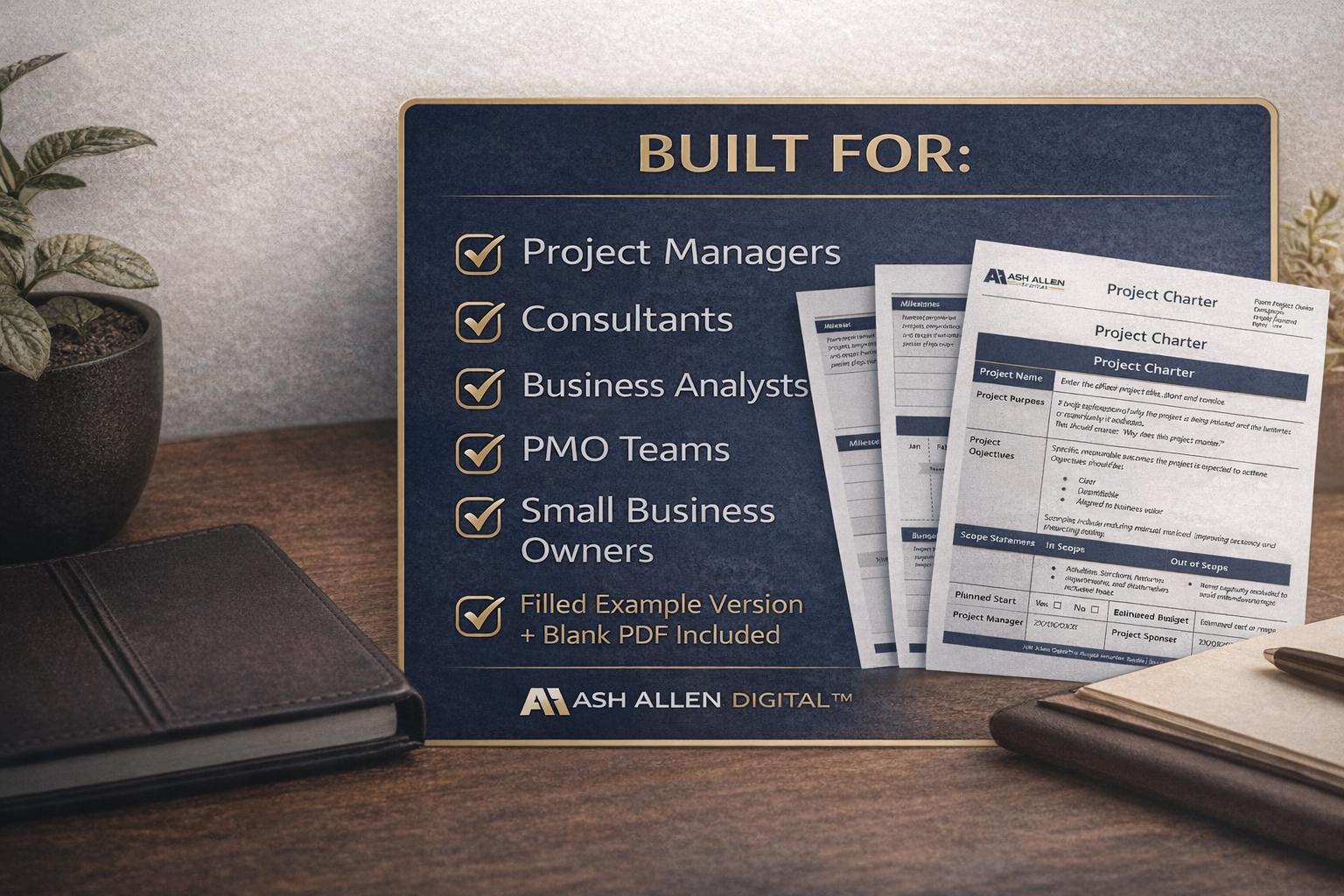 FREE Project Charter Template