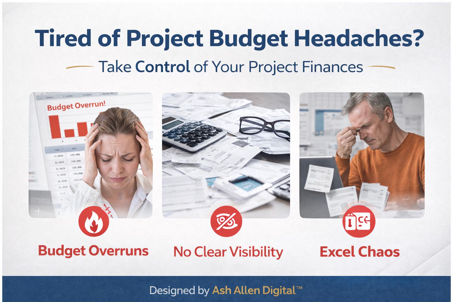 Project Budget Dashboard Excel