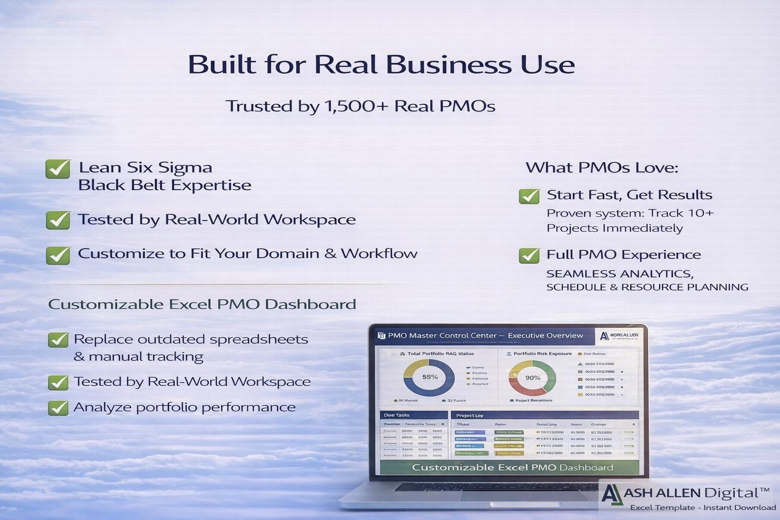 PMO Dashboard (25 Projects)