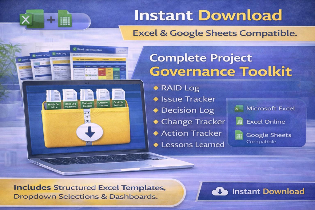 Project Governance Toolkit Excel