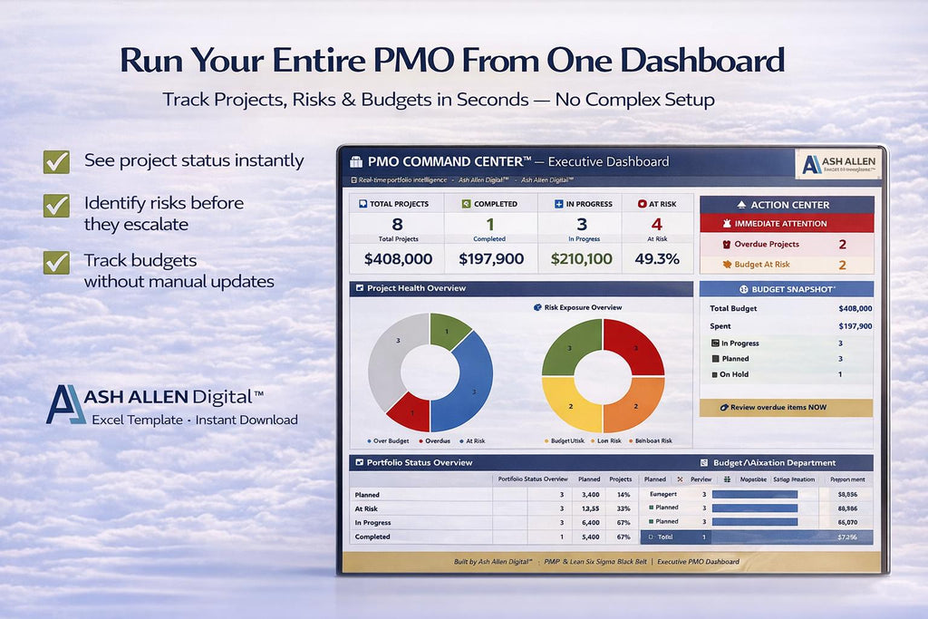 PMO Dashboard (25 Projects)