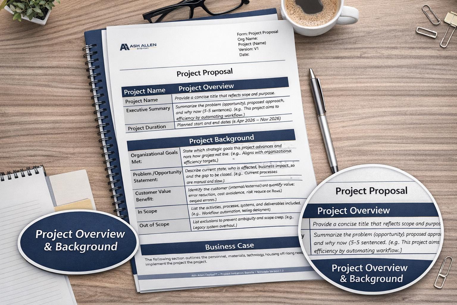 Editable Project Proposal Template