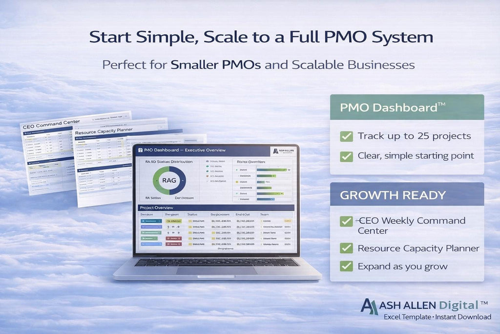 PMO Dashboard (25 Projects)