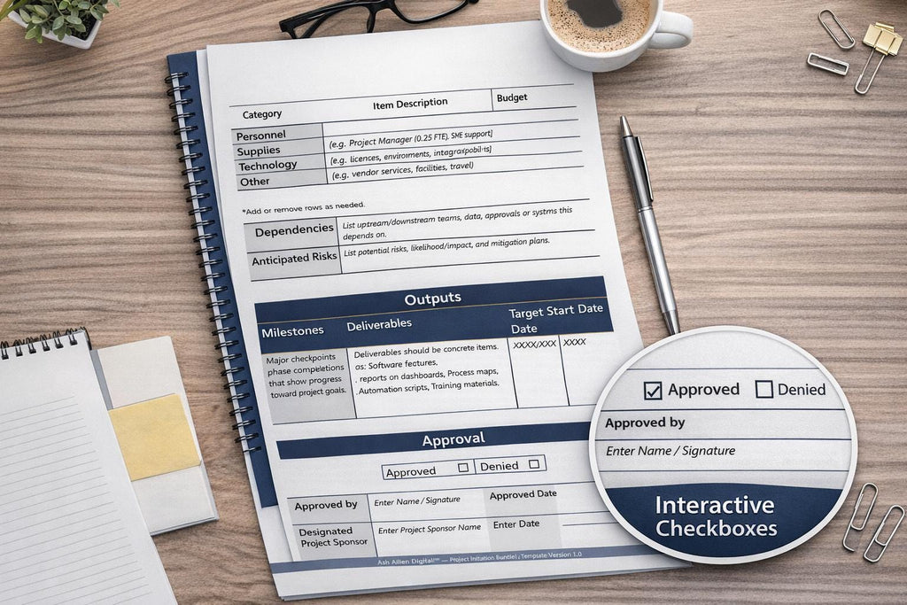 Editable Project Proposal Template