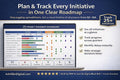 Project Roadmap Excel Template