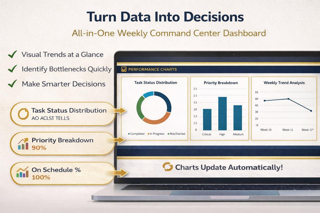 CEO Dashboard Excel Template
