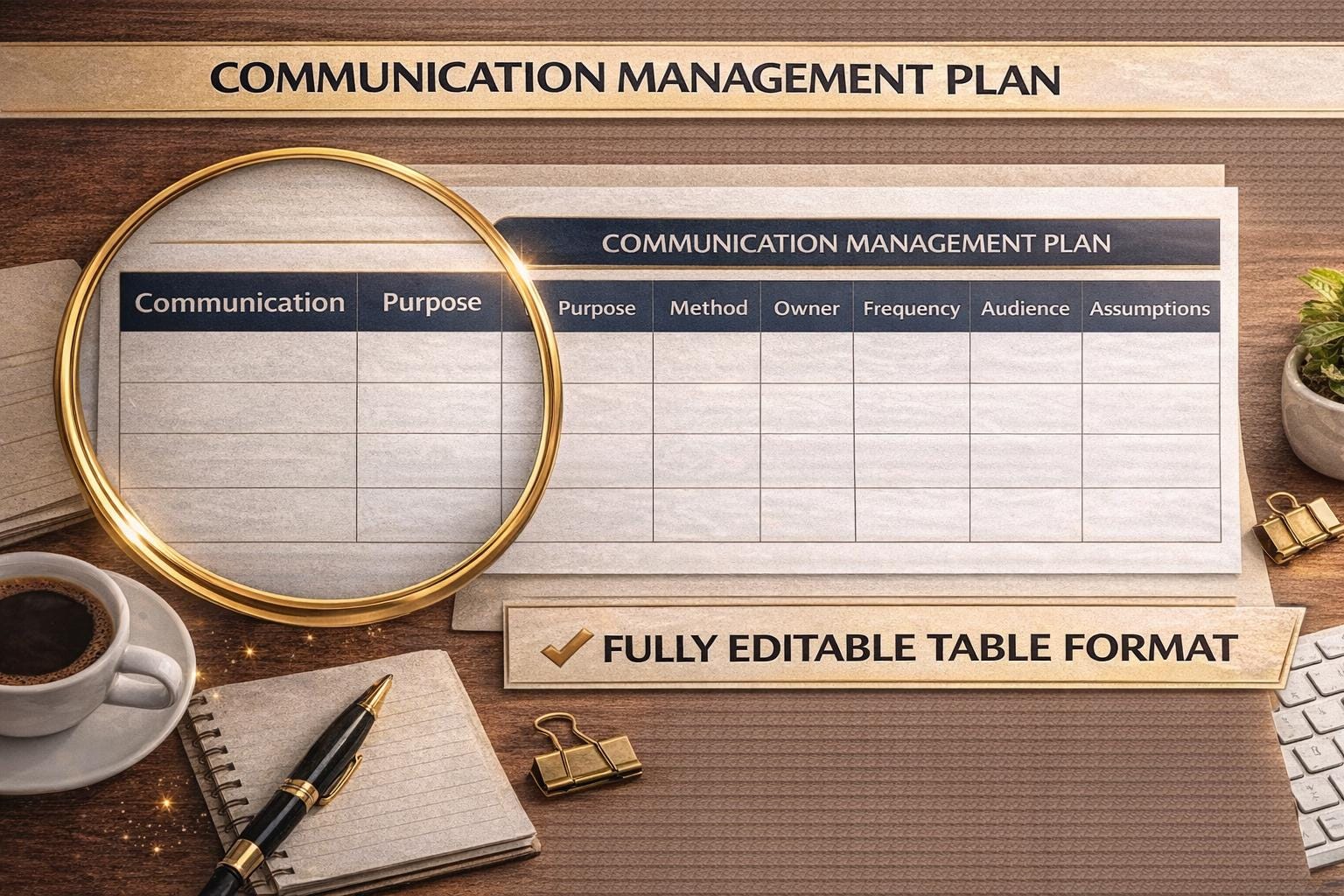 Project Communication Plan Template