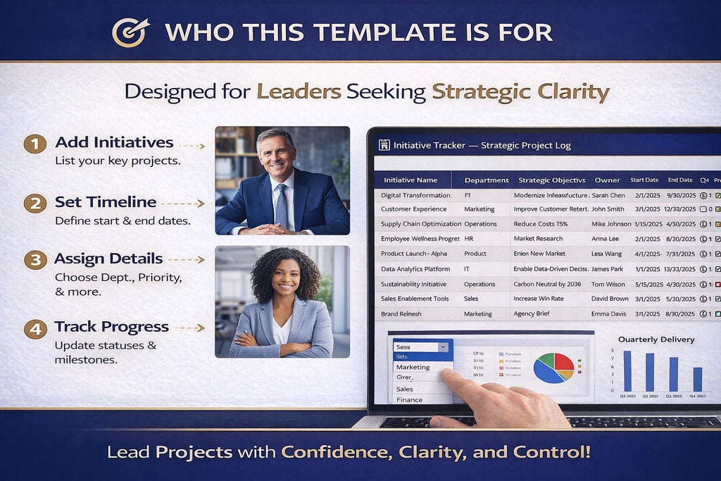 Project Roadmap Excel Template