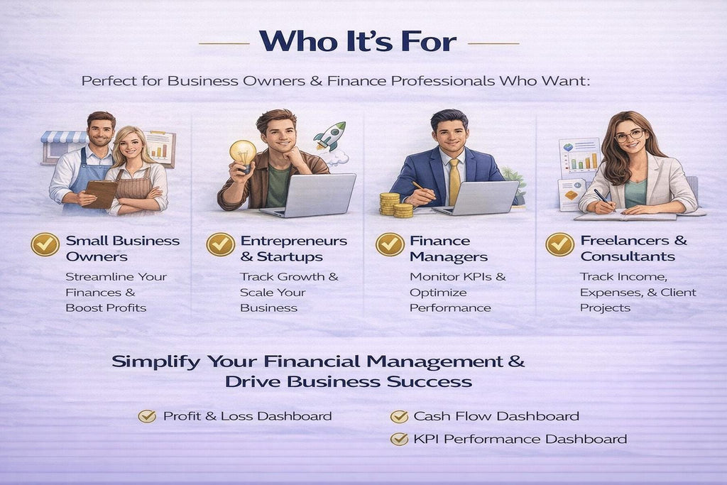 Cash Flow Forecast Excel Command Center Bundle