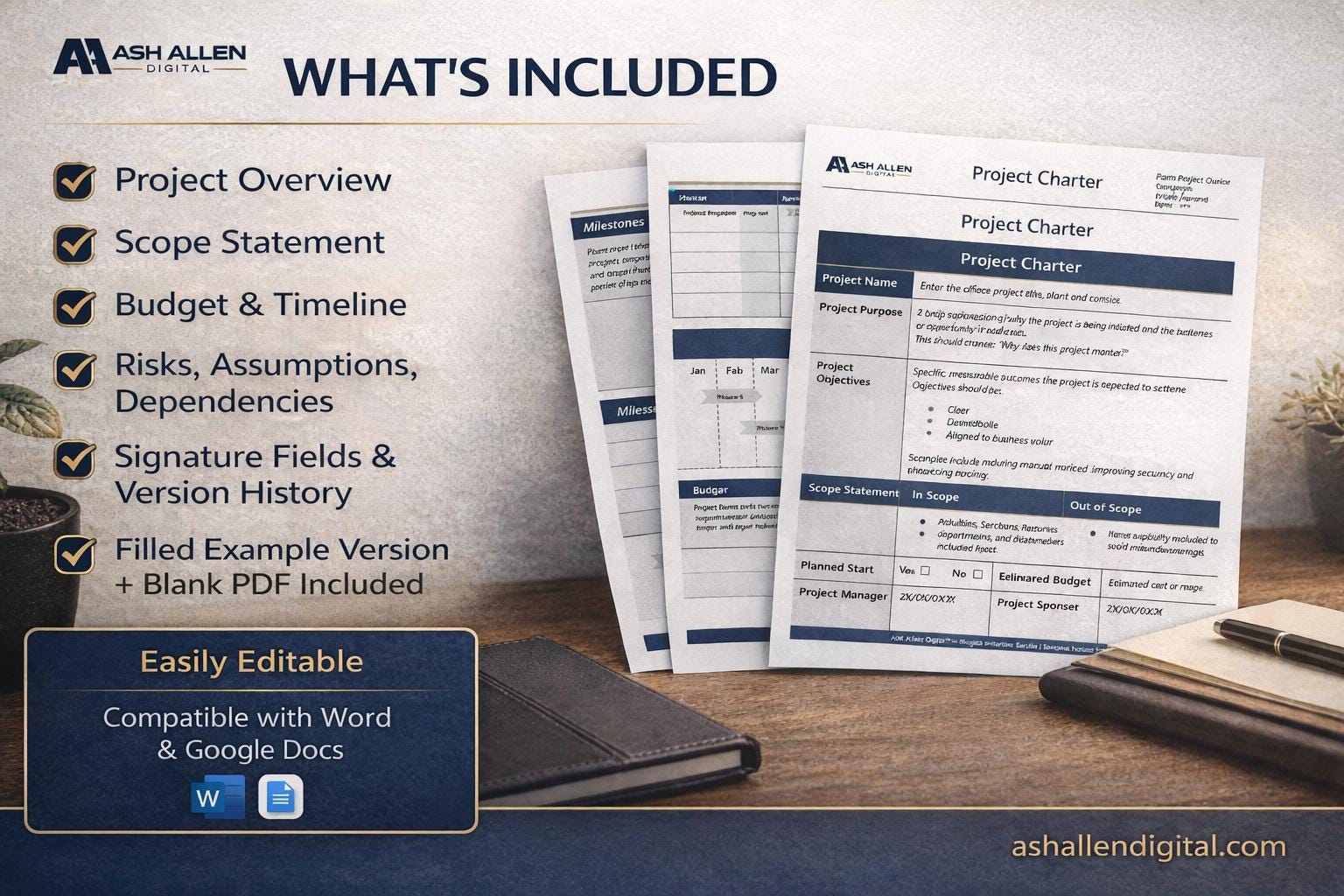 FREE Project Charter Template