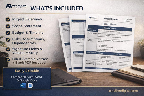 FREE Project Charter Template