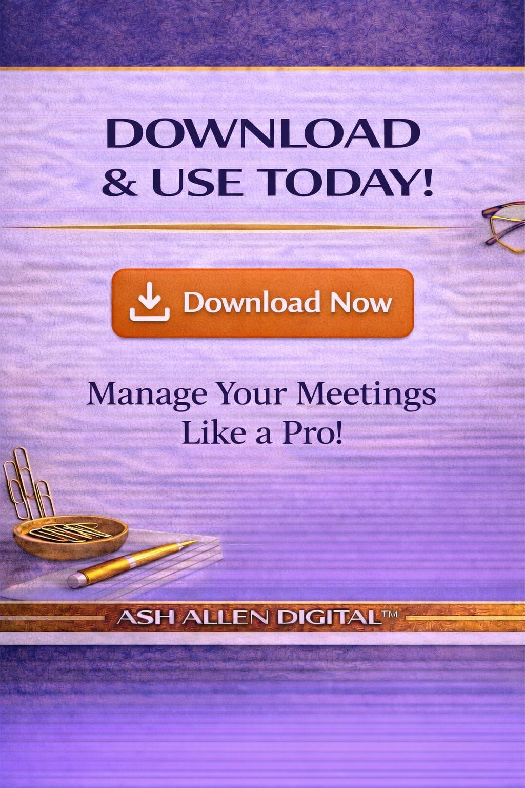 Meeting Minutes Template