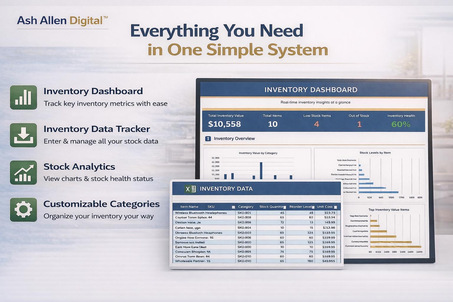 Inventory Management System Excel